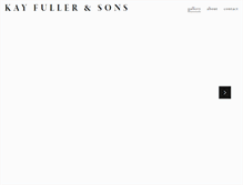 Tablet Screenshot of kayfullerandsons.com